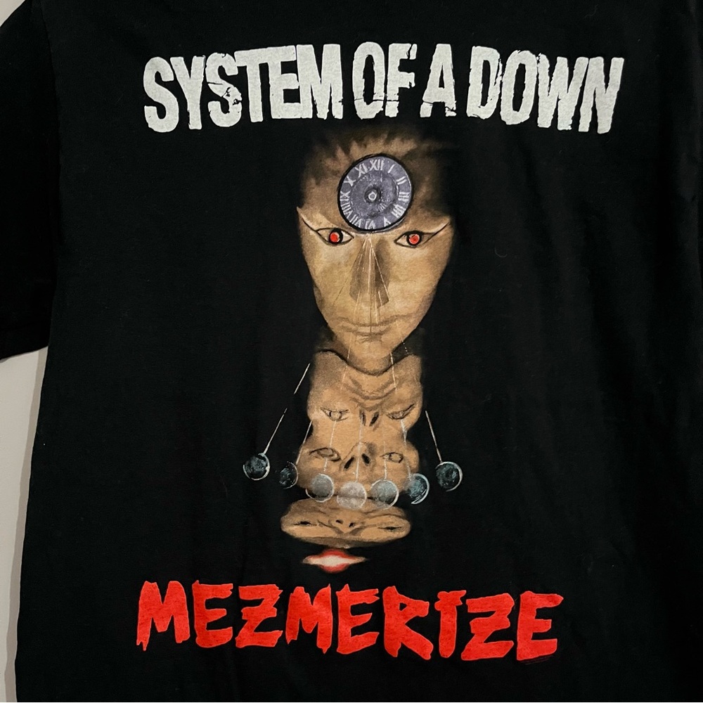System of a Down Black T-Shirt flaw - Picture 3 of 5